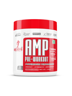 Big Boys Nutrition AMP Pre-Workout – Powerhouse Energy, Strength & Endurance