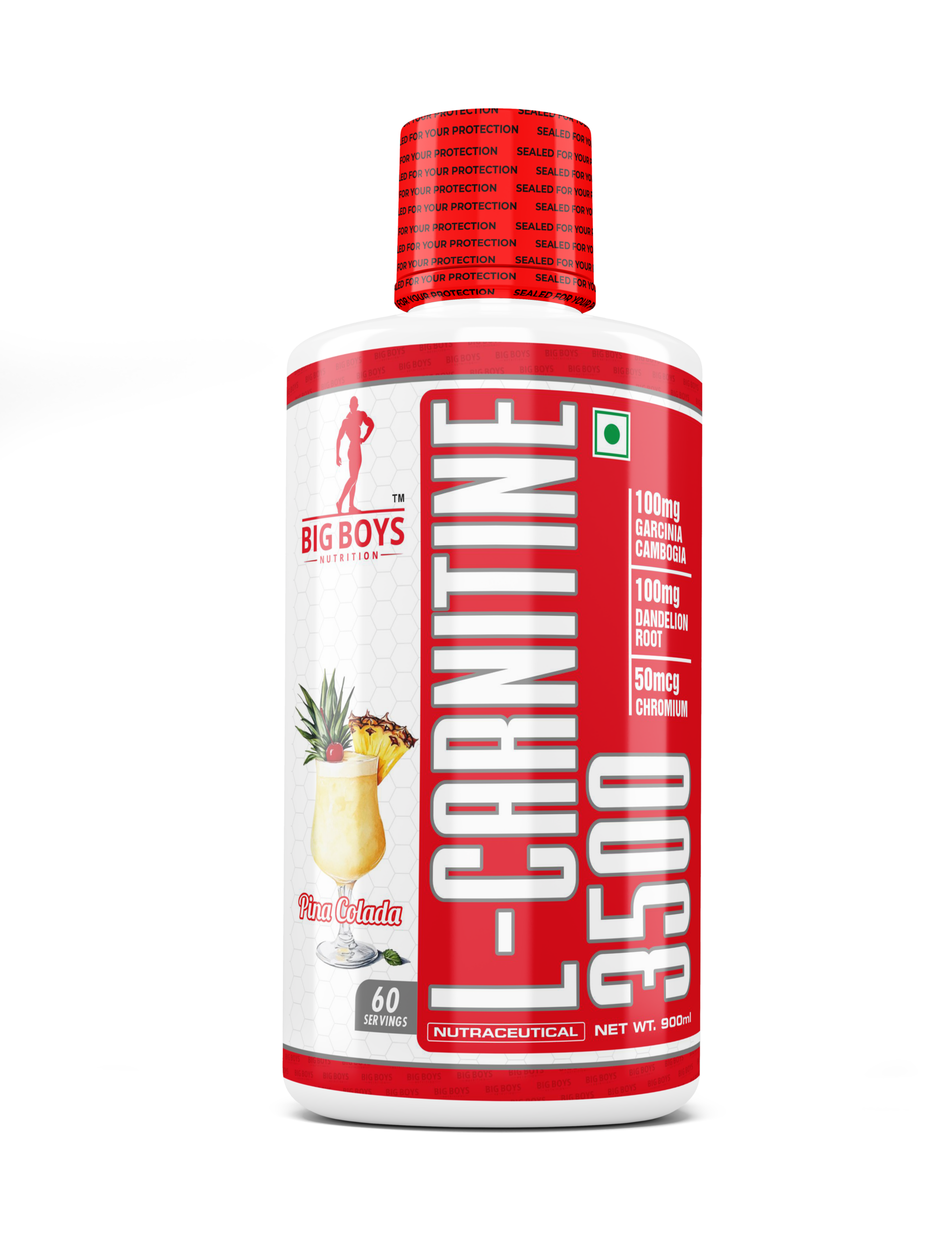 Big Boys Nutrition L-Carnitine 3500 – Liquid Fat Metabolism & Energy Support