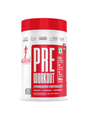 Big Boys Nutrition Pre Workout – Powerhouse Energy, Strength & Endurance