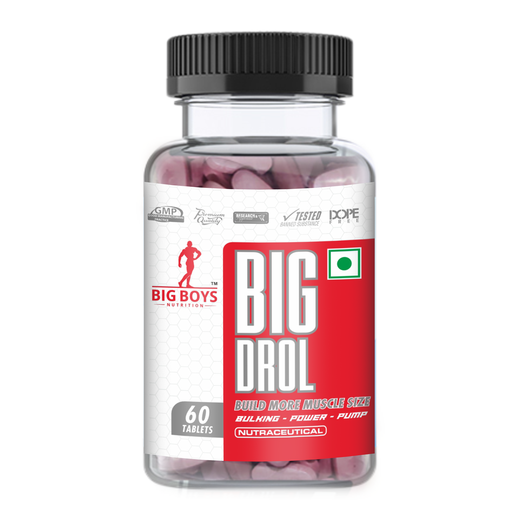 Big Boys Nutrition Big Drol – Advanced Muscle Size, Power & Pump Support