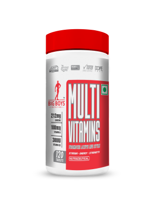 Big Boys Nutrition Multivitamins – Daily Nutrition for Energy, Strength & Vitality