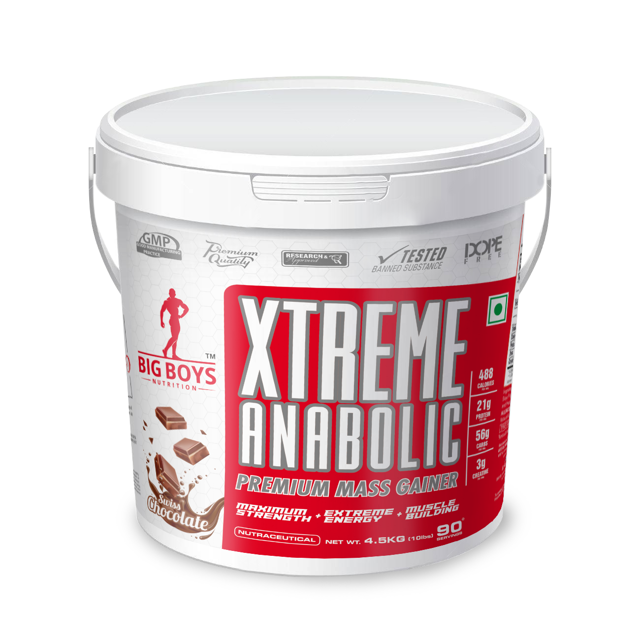 Big Boys Nutrition Xtreme Anabolic – Premium Mass Gainer for Extreme Muscle Growth