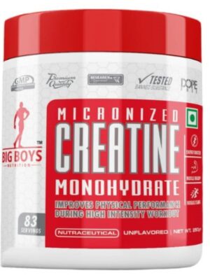 Big Boys Nutrition Micronized Creatine Monohydrate (Unflavoured)