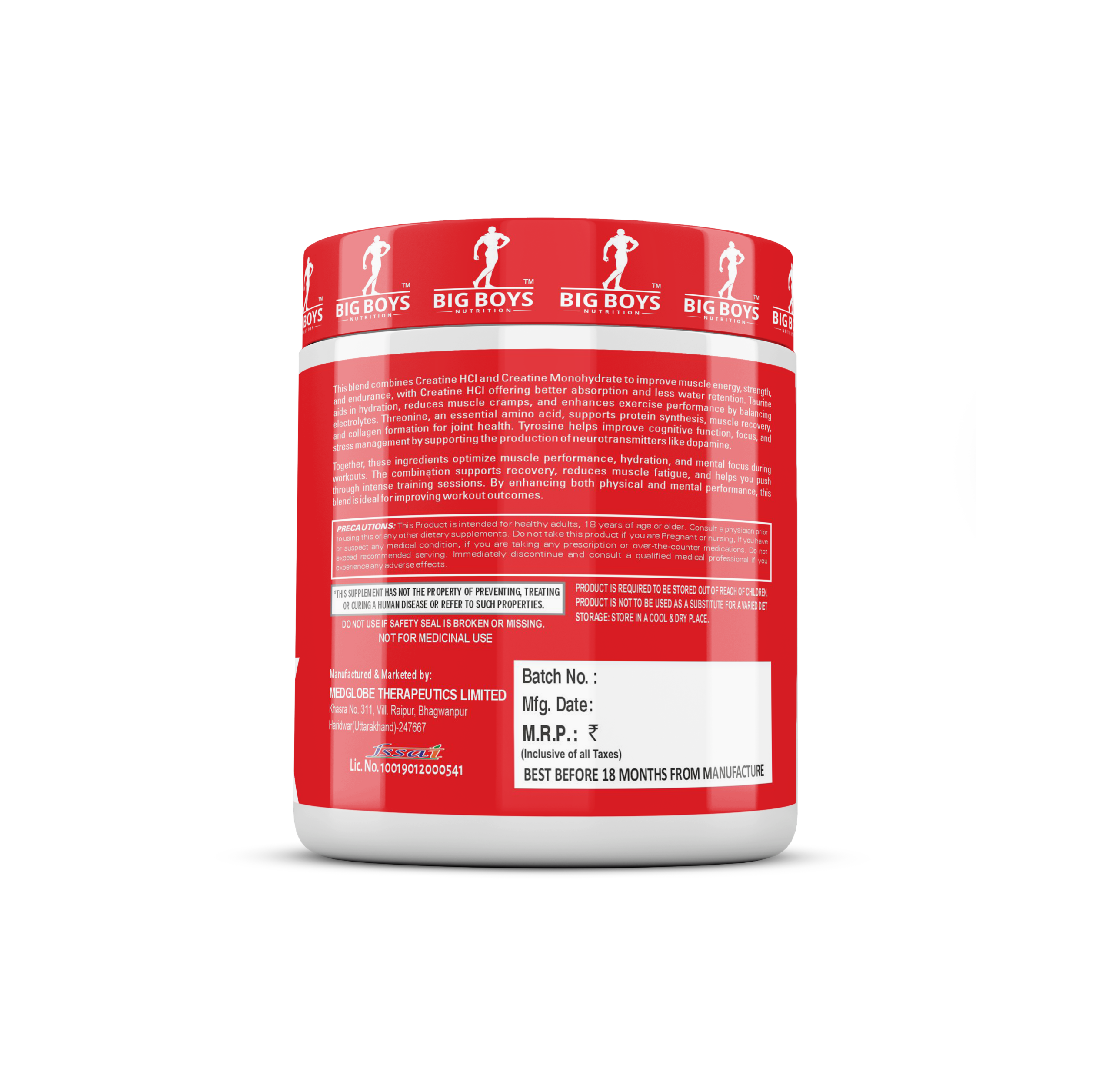 Big Boys Nutrition CREVO X Creatine – Advanced Creatine Blend for Power & Performance - Image 4