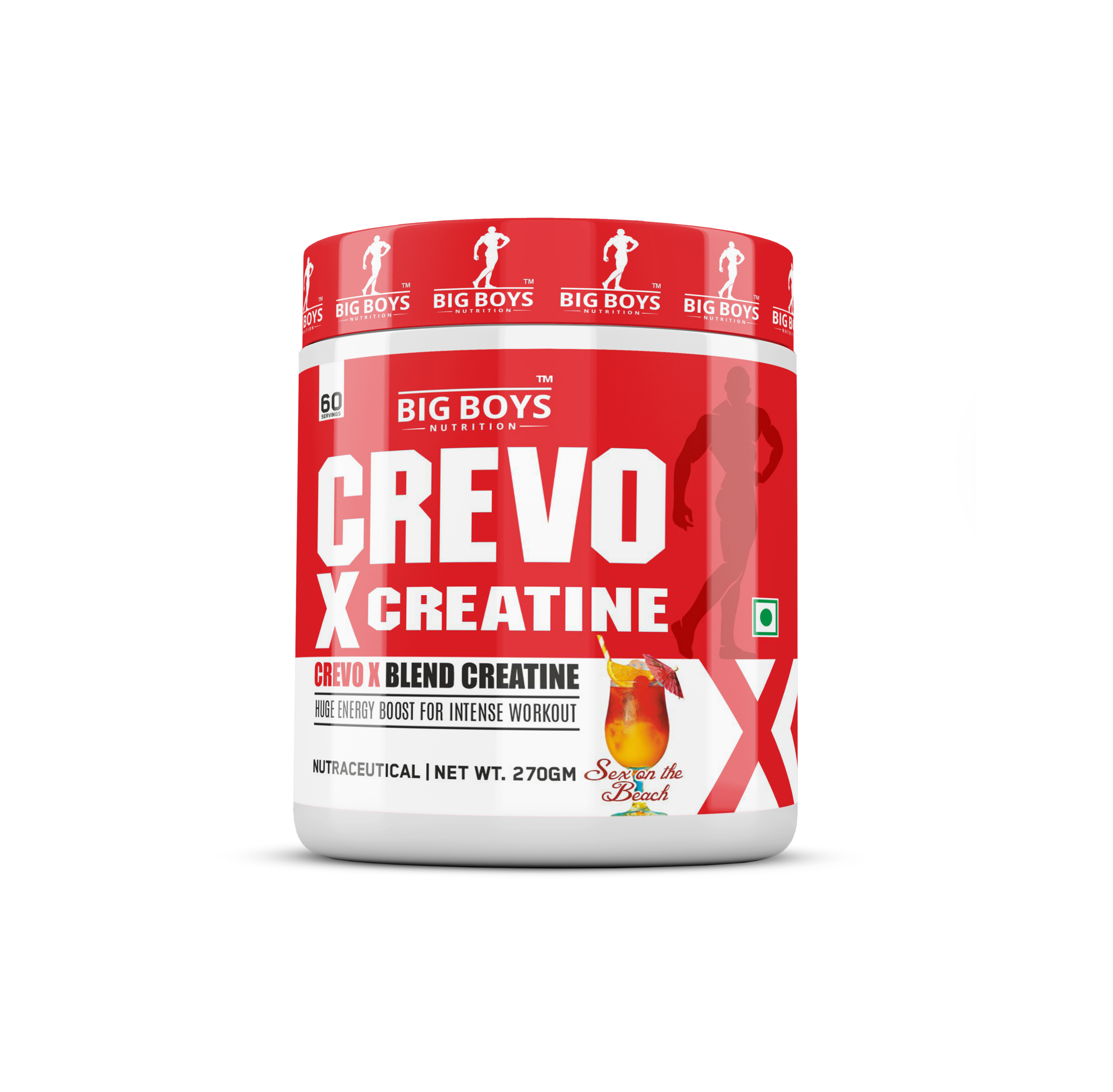 Big Boys Nutrition CREVO X Creatine – Advanced Creatine Blend for Power & Performance - Image 2