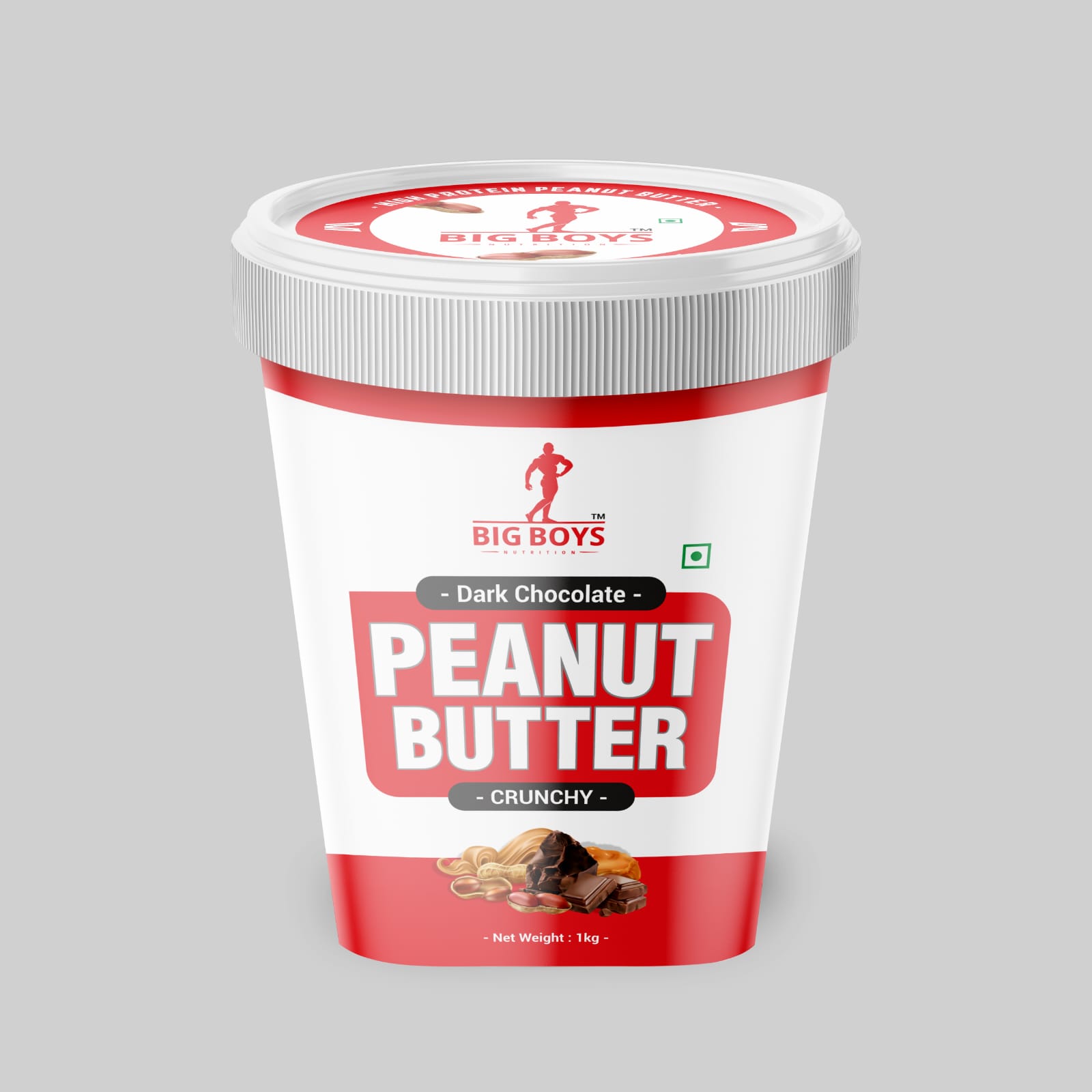 Big Boys Nutrition Peanut Butter – (1kg) - Image 2