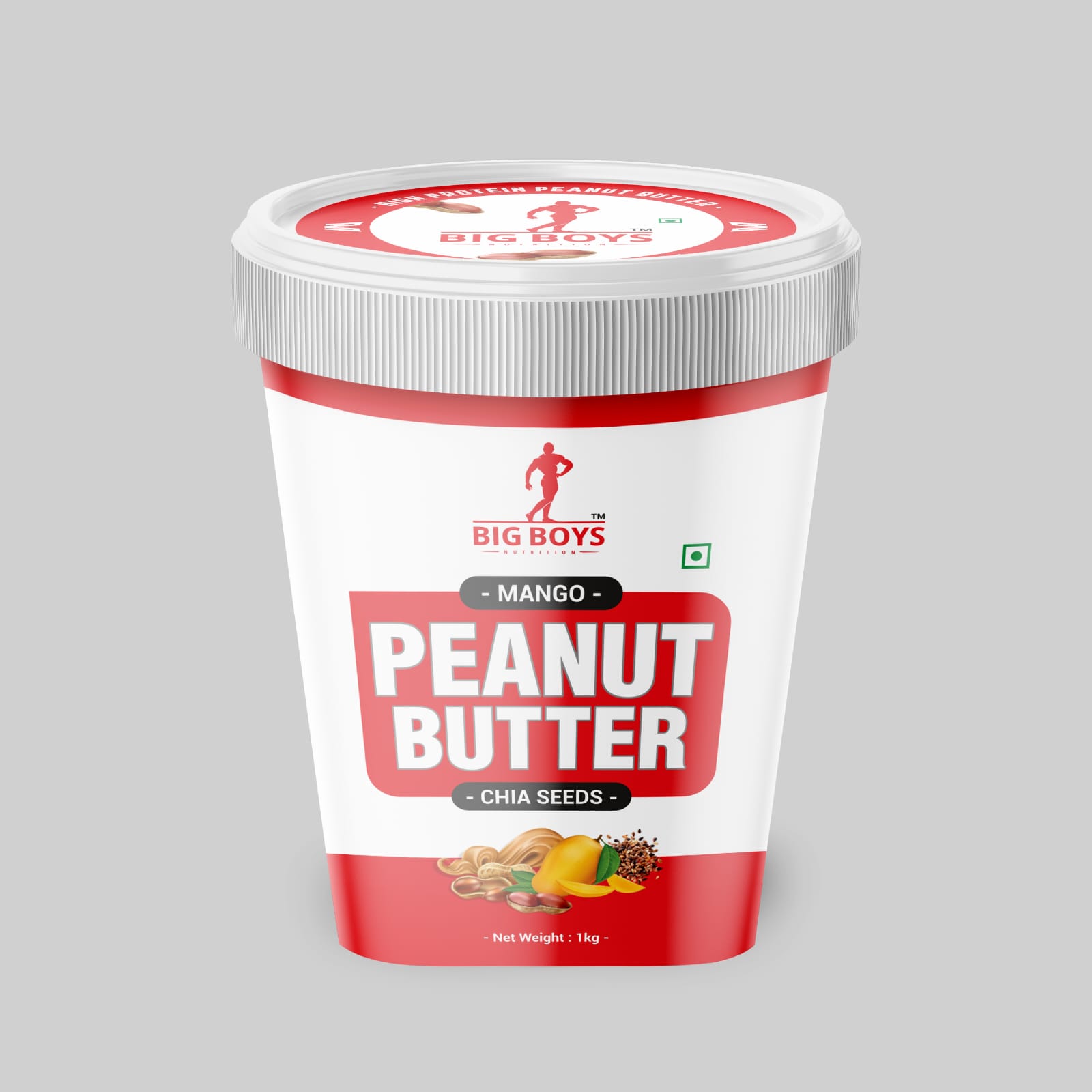 Big Boys Nutrition Peanut Butter – (1kg) - Image 3